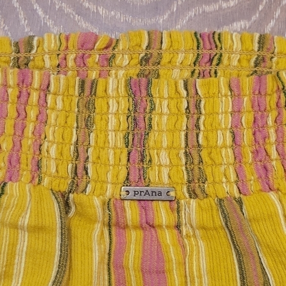 Prana Little Palm Cami Top in leapfrog stripe size XSmall NWT - Picture 6 of 10